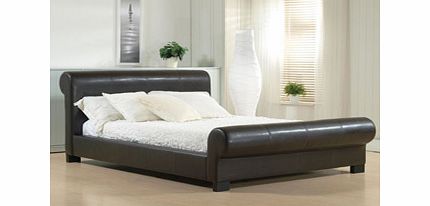 Time Living Valencia 5FT Kingsize Leather Bedstead