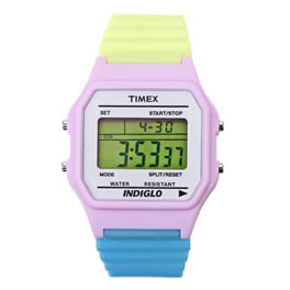 Blue/ Yellow/ Pink Digital Watch