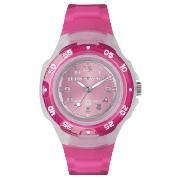 TIMEX MARATHON PINK JELLY WATCH