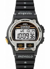 Mens Ironman Silver Triathlon 8-Lap Watch