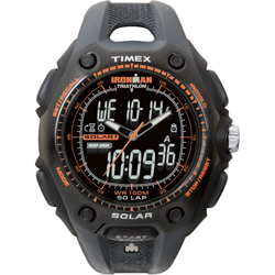 Timex Mens Ironman Triathlon 50 Lap Solar Dual