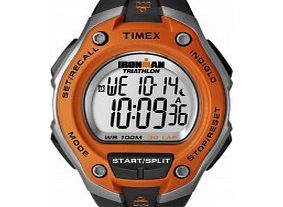 Timex Mens Orange Black Ironman 30 Lap Oversize