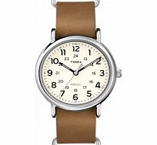 Timex Originals Weekender Brown Leather Strap