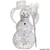 LED Snowman Transparent Cabling