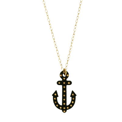 Tiny Anchor Pendant