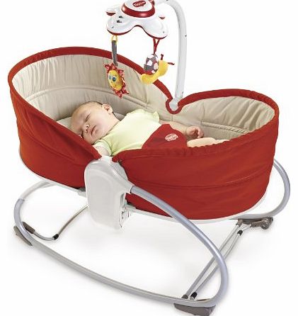 3-in-1 Rocker Napper (Red)