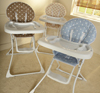 dotti high chair brown cream spots