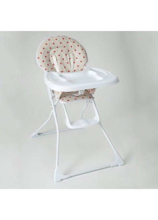 Tippitoes Dotti Highchair-Cream/Pink