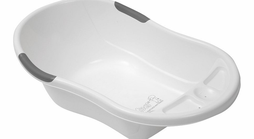 Tippitoes Standard Baby Bath 2013 White/Grey