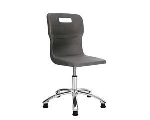 Titan senior swivel poly chairs