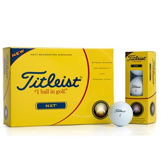 NXT Golf Balls (12 Balls) Logo Overrun