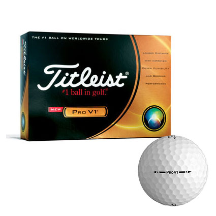 Titleist Pro V1 Golf Balls 12 Pack - 2009