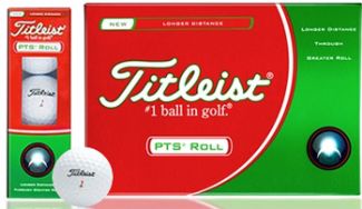 Titleist PTS ROLL GOLF BALLS White / Dozen