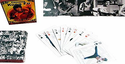 TNT PrecisionXFormula Bruce Lee Playing Cards Jewel Case Kung-Fu Martial Arts Poker Black Jack