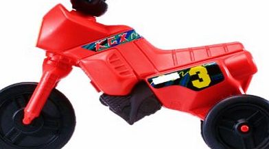 Toddler Bike Kiddie Bikes, Light bike, Ride-on toddler bike, Push along motorbike (for ages 1-2, Mini Red)