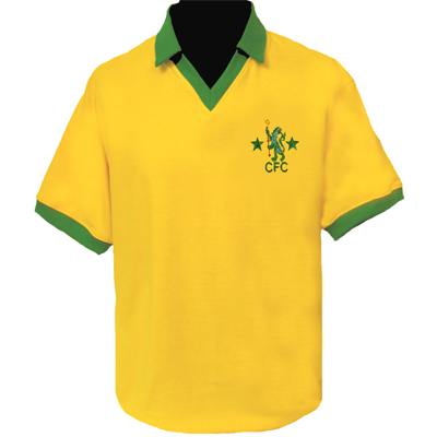 TOFFS Chelsea FC 1978 - 1981 away. Retro Football Shirts