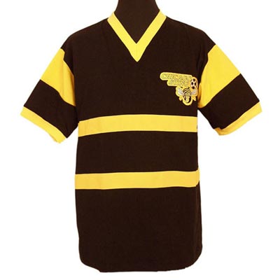 TOFFS Chicago Sting 1970s. Retro Football Shirts