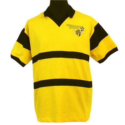 TOFFS Chicago Sting away. Retro Football Shirts