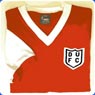 TOFFS Dundee Utd red away. Retro Football Shirts
