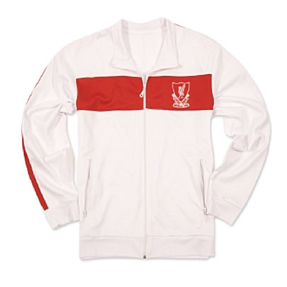 Liverpool 1980s Heritage Track Top White