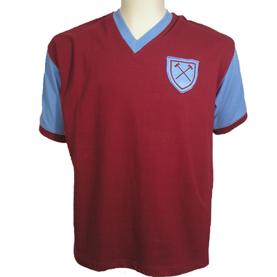 West Ham 1950s - 1960s v neck retro