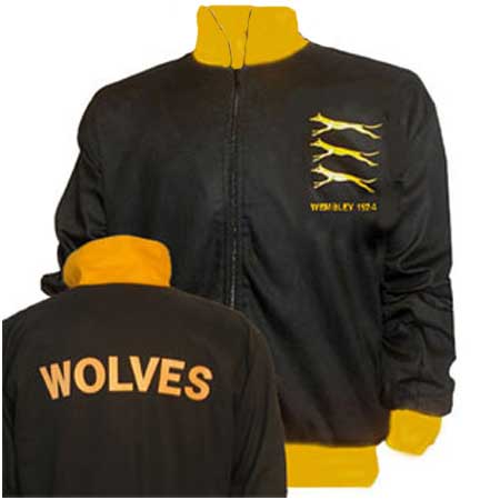 Wolves 1974 League Cup Final retro tracktop