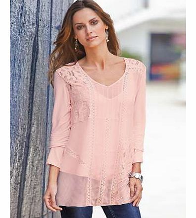 Lace Patch Tunic