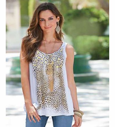 Together Leopard Print Vest