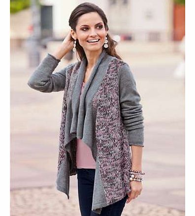 Textured Cardigan