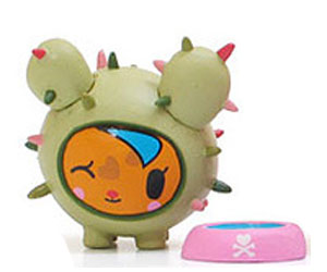 Tokidoki Mini Cactus Pups Pale Green Ciotolina