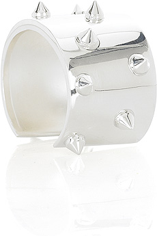 Tom Binns Studded silver cuff