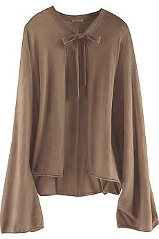 Tomas Maier Cashmere Draped Cape