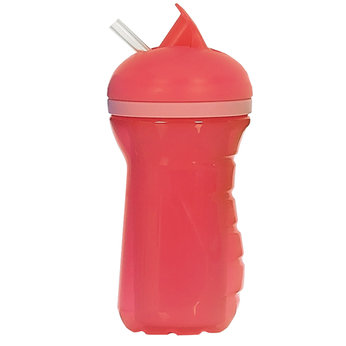 Explora Pink Active Straw Beaker Cup