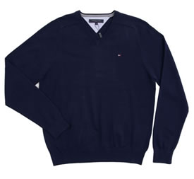 Hilfiger Golf New Green Sweater Masters Navy