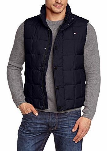 Mens Bas Vest Down Sleeveless Gilet, Blue (Midnight 403), Medium