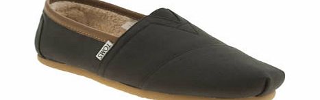 toms Black Seasonal Aviator Classic Shoes