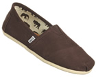 Toms Classics Chocolate Canvas Espadrilles