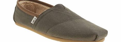 toms Grey Seasonal Aviator Classic Shoes