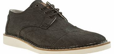 mens toms black brogues shoes 3106587070