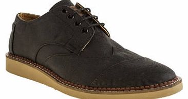 mens toms black brogues shoes 3116587070