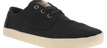 mens toms black paseos shoes 3106627070