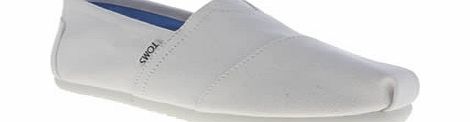 toms White Seasonal Classic Shoes
