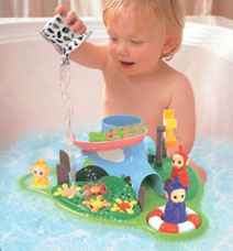 Tomy Teletubbies Bath Island