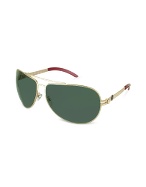 Nelson - Signature Metal Aviator Sunglasses