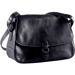 Tony Perotti Medium Flap Over Shoulder Bag