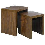 Nest of 2 Tables, Walnut