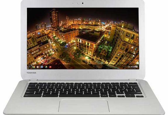 Toshiba 13.3 Inch 16GB Chromebook - Silver