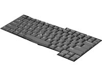 TOSHIBA KEYBOARD UK W/SP