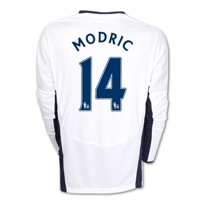 Puma 08-09 Tottenham L/S home (Modric 14)