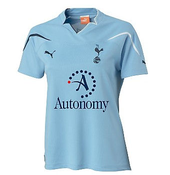 Tottenham Puma 2010-11 Tottenham Away Puma Womens Football Shirt
